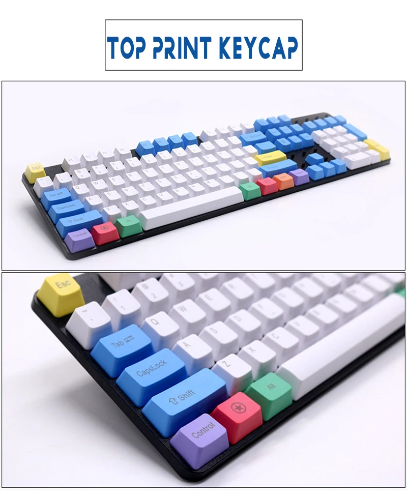 108 ключ PBT Мел Набор Цветной индивидуальный ключ колпачки с гравировкой сбоку механическая клавиатура Keycap для Cherry MX переключатели Keyset
