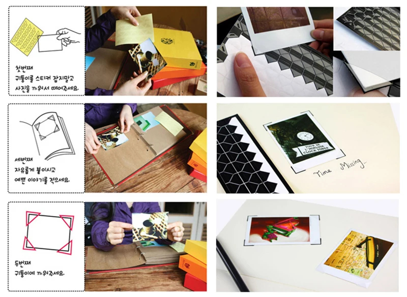 DIY любовь фотоальбом 30 страниц мини мгновенный альбом с фотографиями для сохранения памяти Винтаж кленовый лист DIY Фотоальбом