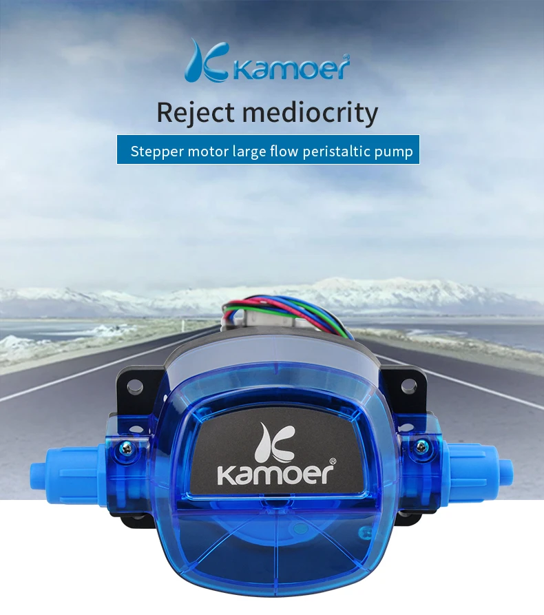 Kamoer 24V ХL перистальтический насос для перекачки жидкостей с шаговый двигатель мини дозировочный водяной насос