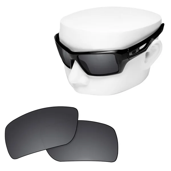 Black Chrome Поляризованные Сменные линзы OOWLIT для солнцезащитных очков-oxley 2 OO9136 - Цвет линз: Black Chrome