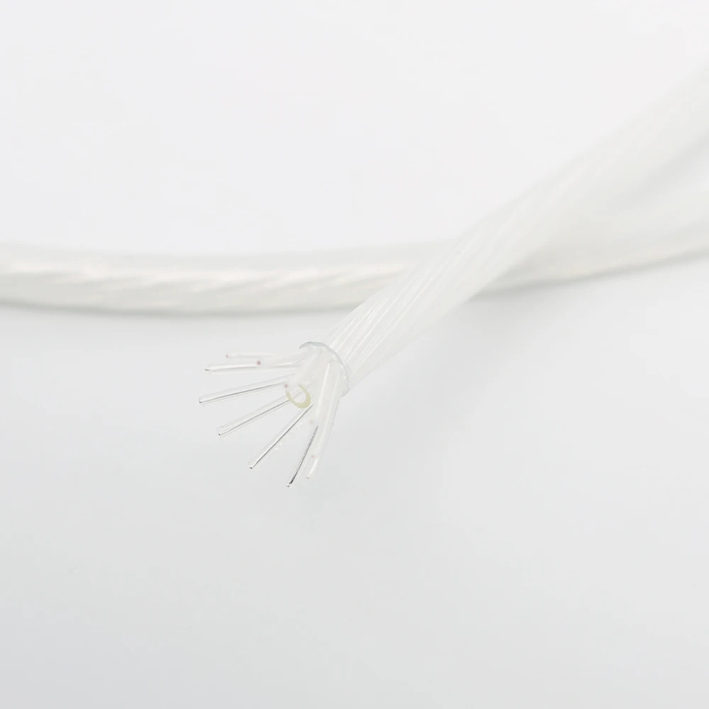 11-жильный OCC посеребренный аудио соединительный кабель PTFE для RCA/XLR кабеля |