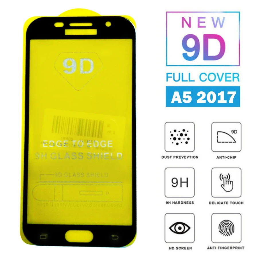 Защитное стекло для samsung galaxy a5 2017 samsug glaxy tremp закаленное a 5 5a пленка защита