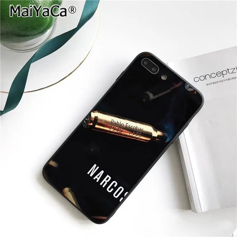 MaiYaCa Narcos ТВ серии Пабло Эскобар чехол для телефона с рисунком для iphone 11 Pro 11Pro MAX 8 7 6 6S Plus X XS MAX 5 5S SE XR