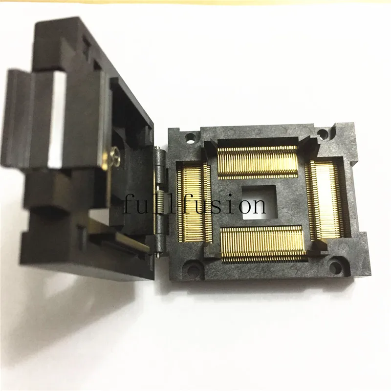 Фотоэлектрическая тестовая розетка QFP144P шаг 0 65 мм 28x28 LQFP144P сгорание в