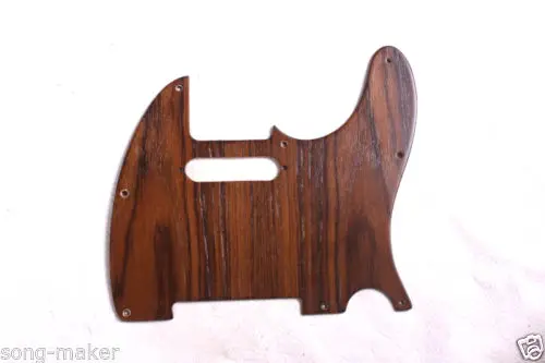 TELE Электрогитара pickguard твердая древесина ручной работы Telecaster гитара #1854|guitar