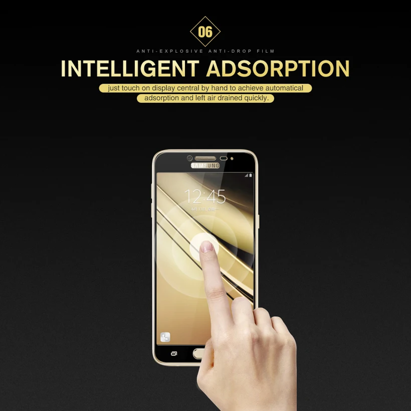 

Uppbo 3D Protective Glass For Samsung Galaxy C5 Pro C5010 C5000 Glass Screen Protector Tempered Glass Phone Screen Protection