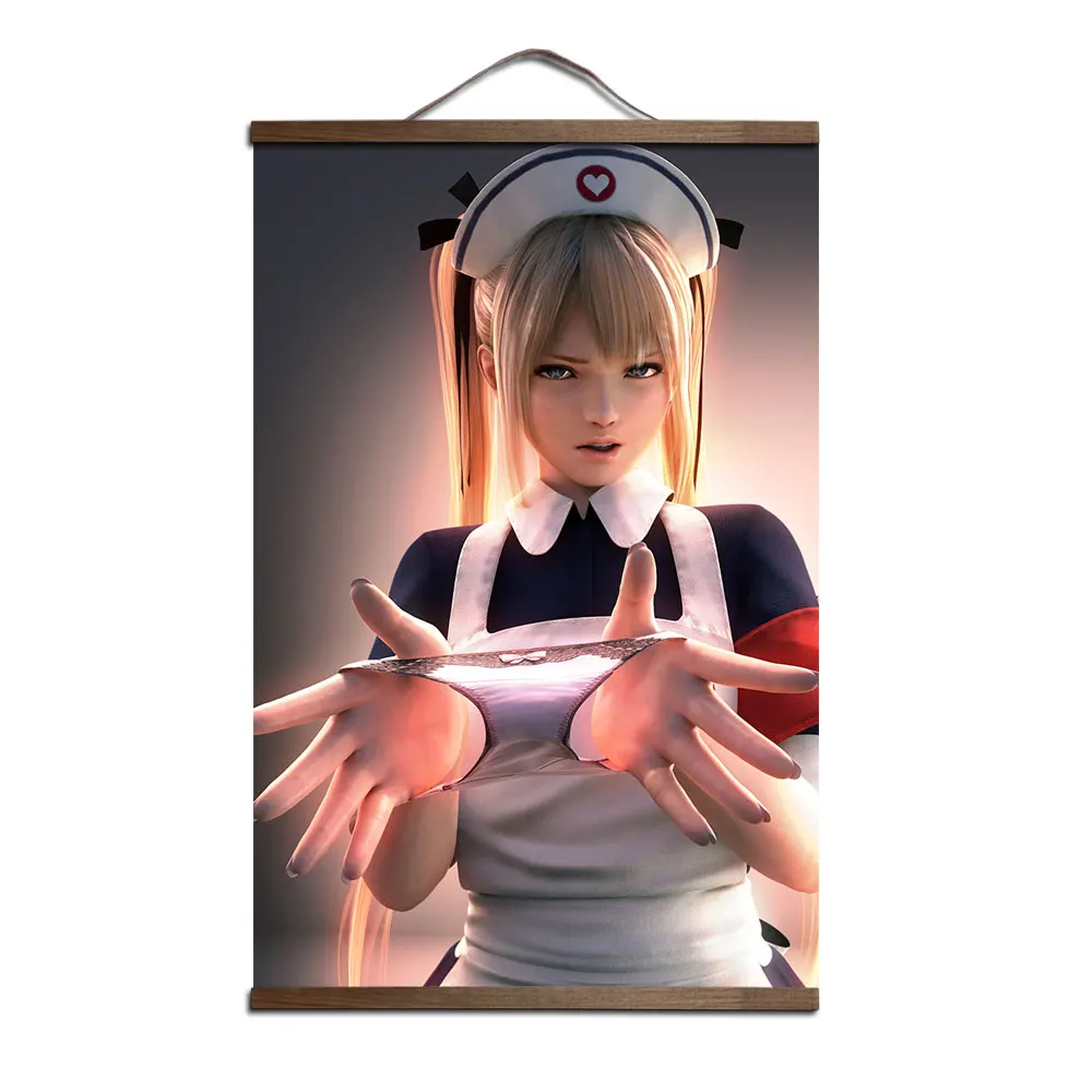 DEAD OR ALIVE XTREME DOAX плакат для HD плаката, украшение интерьера, живопись с твердой деревянной подвеской, Свиток, принты, плакаты - Цвет: 4