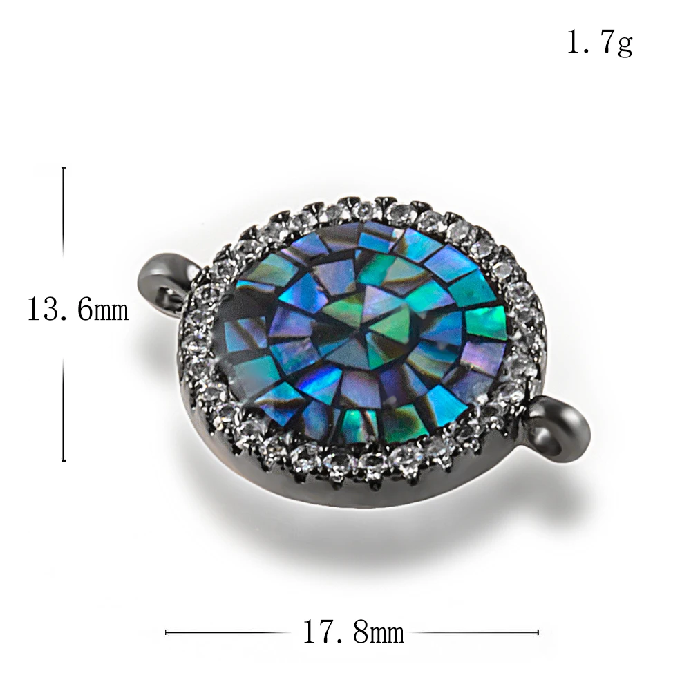 Бусины интимные Аксессуары Micro Pave CZ Циркон эмаль талисманы для DIY браслет