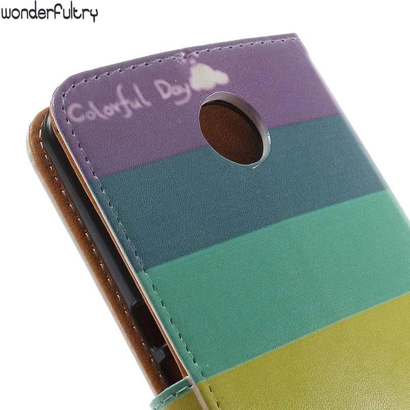 Wonderfultry случае Капа для MOTO Nexus 6 Стенд Бумажник флип телефона В виде ракушки с карт