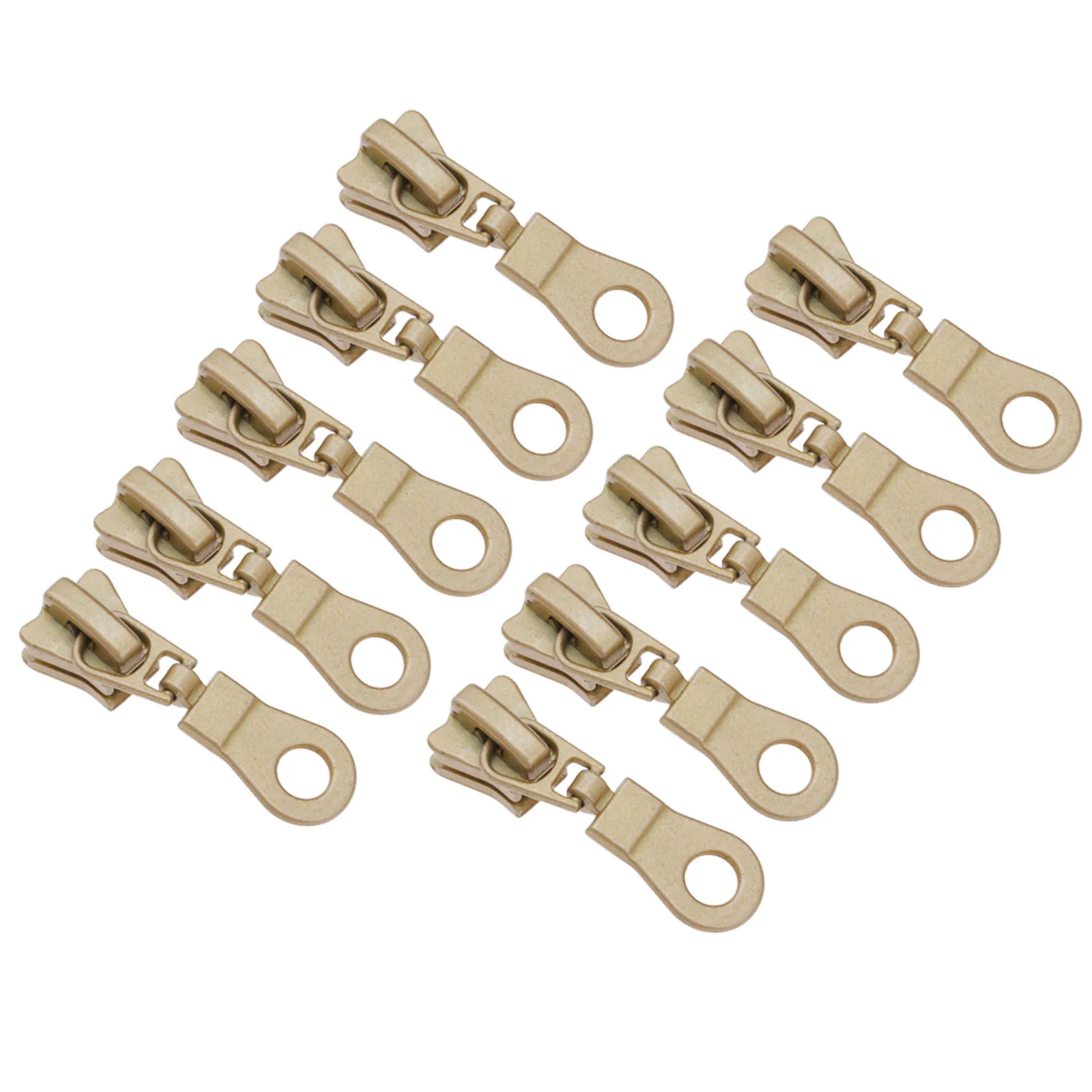 B 10PCS 10 шт. 5# металлические ползунки для молнии молния голова для смолы молния съемник слайдер для самостоятельного пошива одежды одежда сумка ремонт DIY ремесло аксессуары - Цвет: B 10PCS