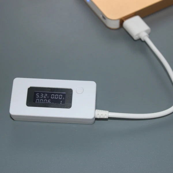 Миниатюрный USB тестер с ЖК дисплеем измеритель напряжения и тока для мобильных