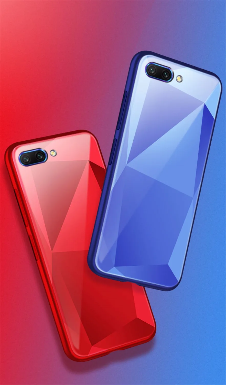 Для huawei P20 P20pro P20lite honor 10 молодежный чехол из закаленного стекла задняя крышка