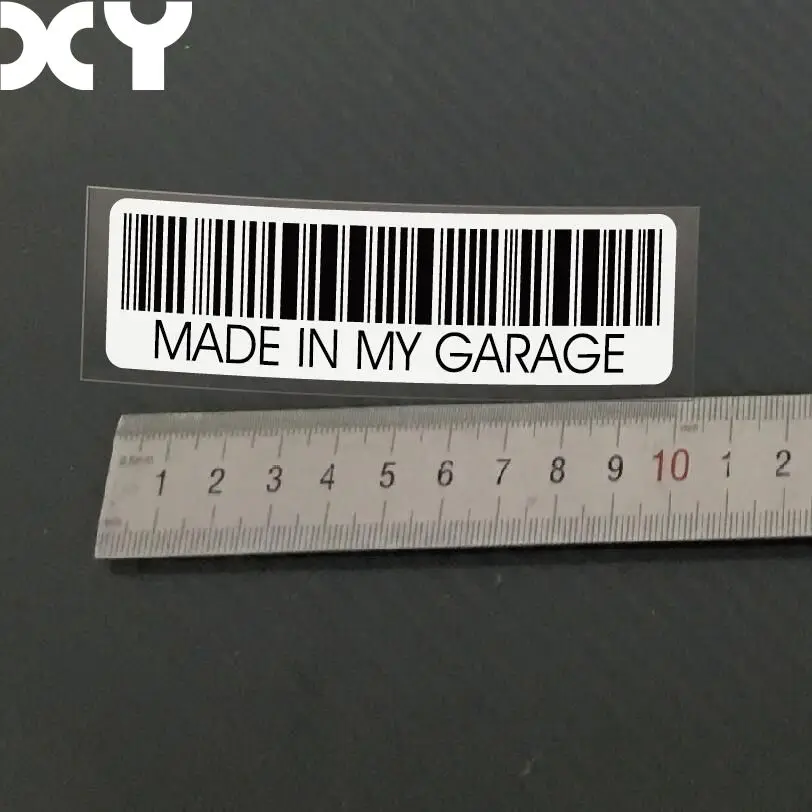 Прикольные виниловые наклейки Made in My Garage Стикеры для автомобилей и мотоциклов