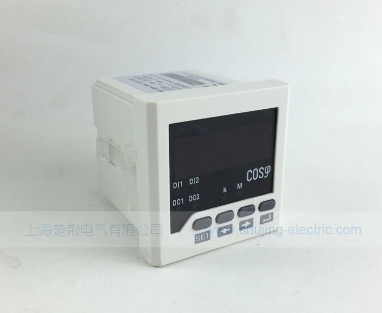Бесплатная доставка!! Однофазный цифровой измеритель коэффициента мощности COS
