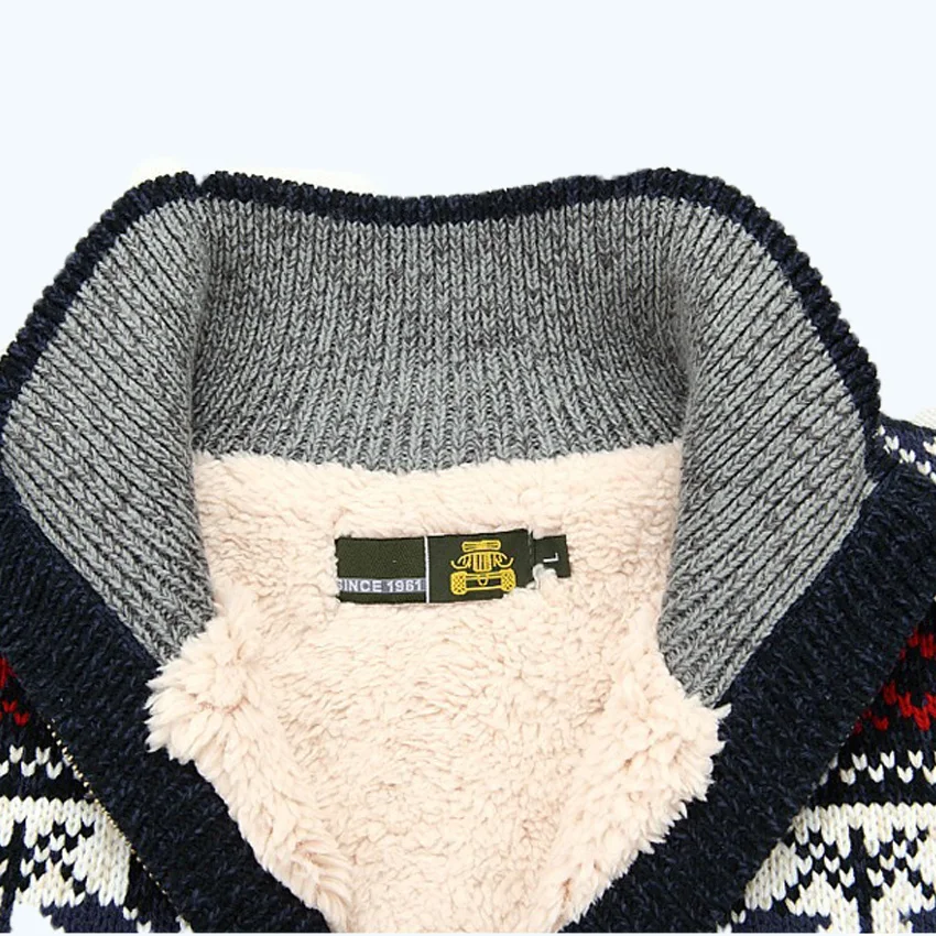 Бесплатная доставка AFS джип мужской джемпер Мода 2018 г. Зимняя шерстяная кардиган