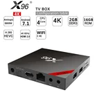 ТВ-приставка X96 на Android 7,1, 2 + 16 ГБ, 4 ядра, Wi-Fi 2,4 ГГц, HDMI