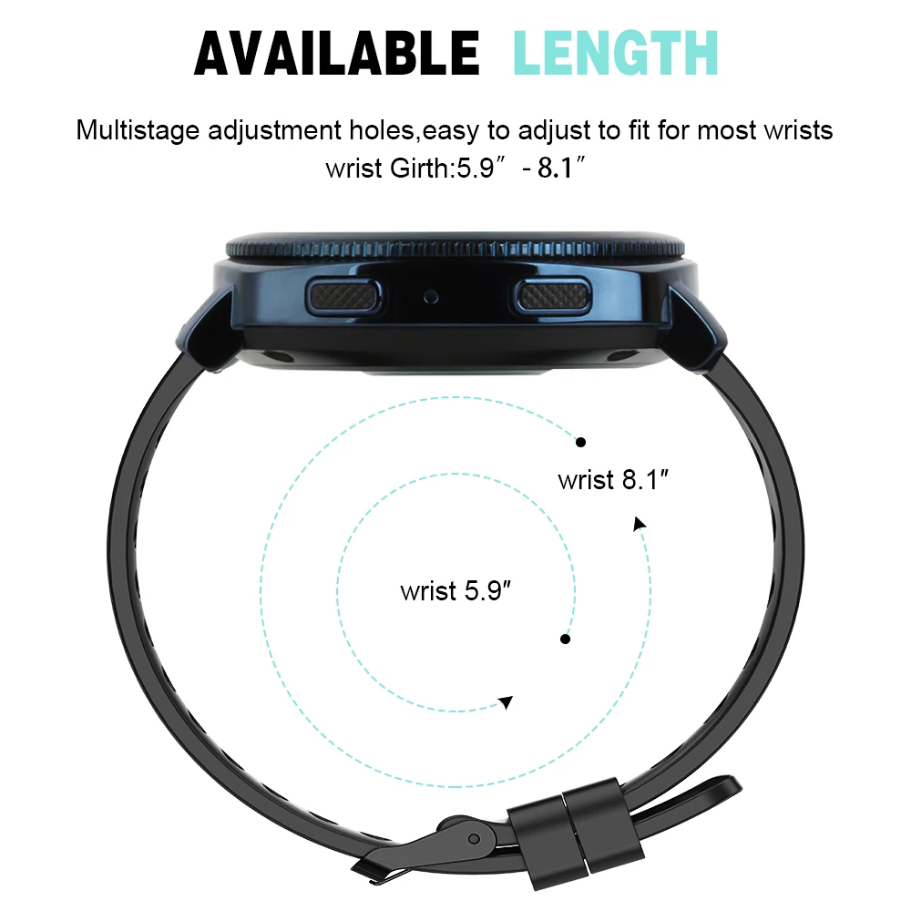Для Samsung Sport Watch Band 20 мм мягкий силиконовый смарт ремешок быстросъемный для Gear S2