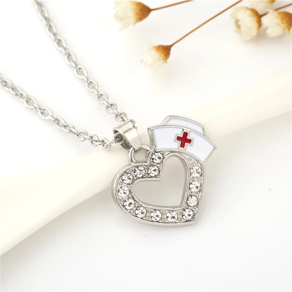 Подвески My Shape для медсестры хрустальные камни подвески в форме сердца