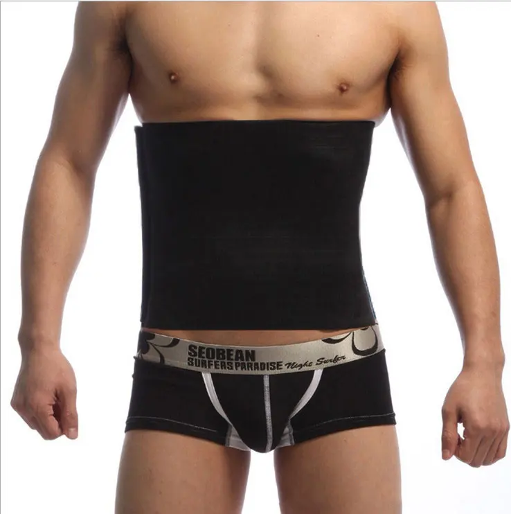 Летние тонкие мужские брюки с рисунком живота талии дышащее тело ремень для тела