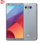 Оригинальный мобильный телефон LG G6 4G RAM 32G ROM четырехъядерный 13 МП камера одна SIM H871VS988 LTE 4G 5,7