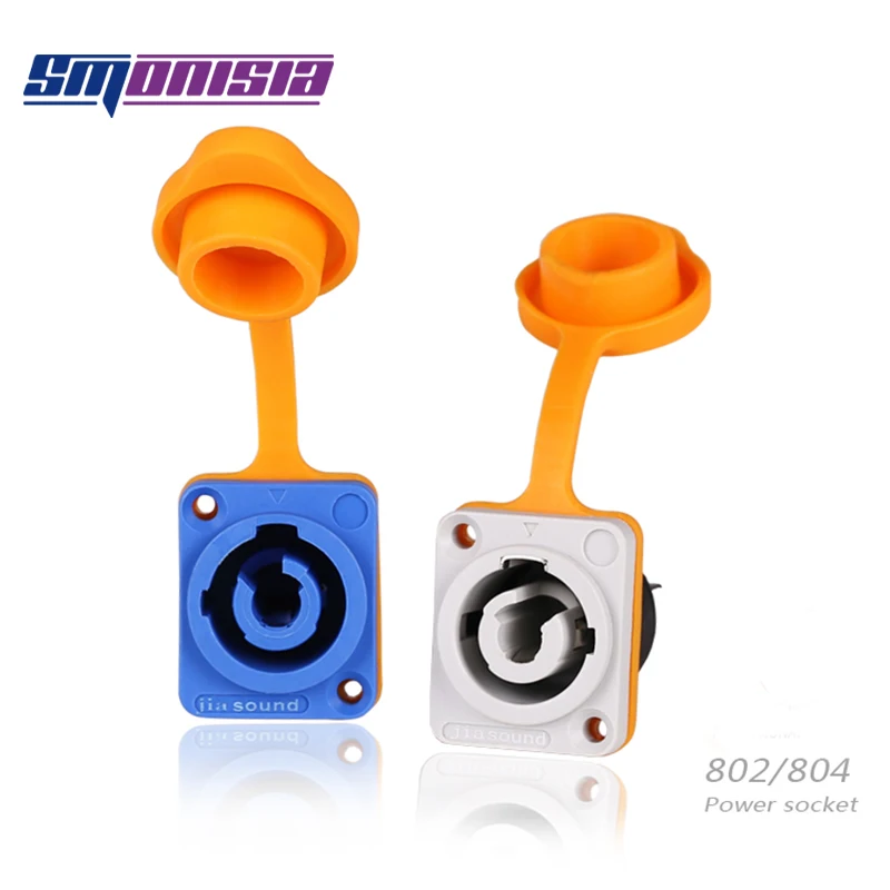 Smonisia 50pcs Waterproof Aviation Power Connector Stage Light Beam LED Display Screen Plug Socket | Обустройство дома