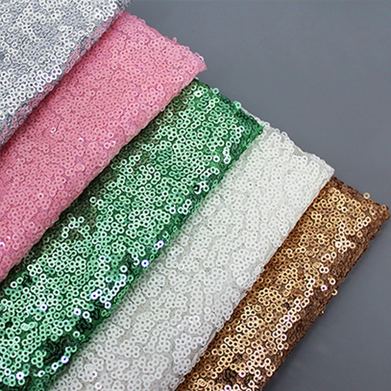 Silver White Round Sequin Tablecloths Bling Decoration for Home Hotel Wedding | Дом и сад