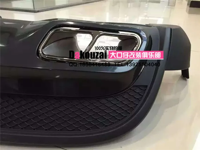 

Fit for Mercedes-Benz X156 GLA250GLA260 GLA45 AMG carbon fiber Rear diffuser bumper rear lip rear spoiler
