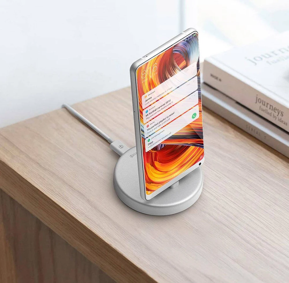 Xiaomi Panki держатель для мобильного телефона тип-c 18 Вт Быстрая зарядка Настольный держатель для телефона поддержка зарядки для Samsung Huawei