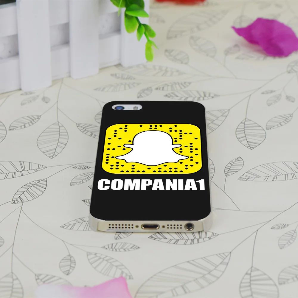 Прозрачный Жесткий Тонкий чехол Terrence Freeman Snapchat C1792 для Apple IPhone 4 4S 4G 5 5G 5S SE 5C 6 6S Plus |
