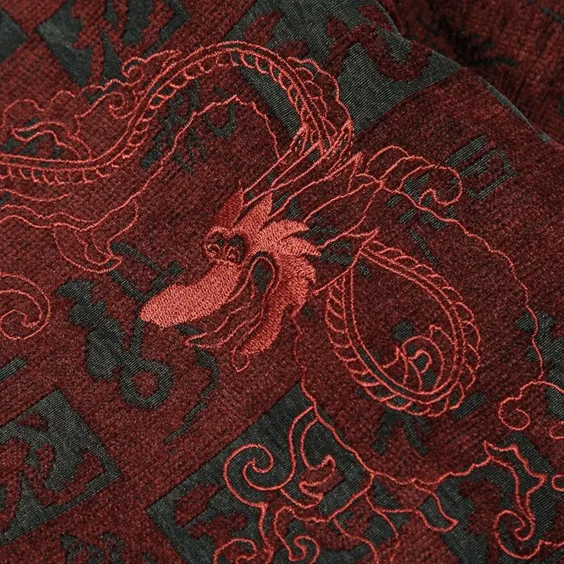 Китайский Хань топы для пожилых мужчин зимняя одежда мужская осенние Рубашки