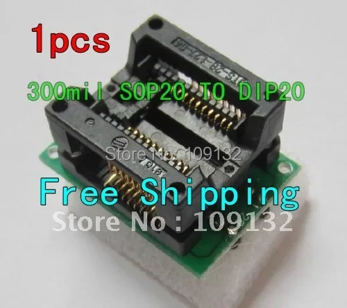SO20 SOIC20 SOP20 для DIP20 широкая 300mil IC тестовая розетка/программатор адаптер/горящая