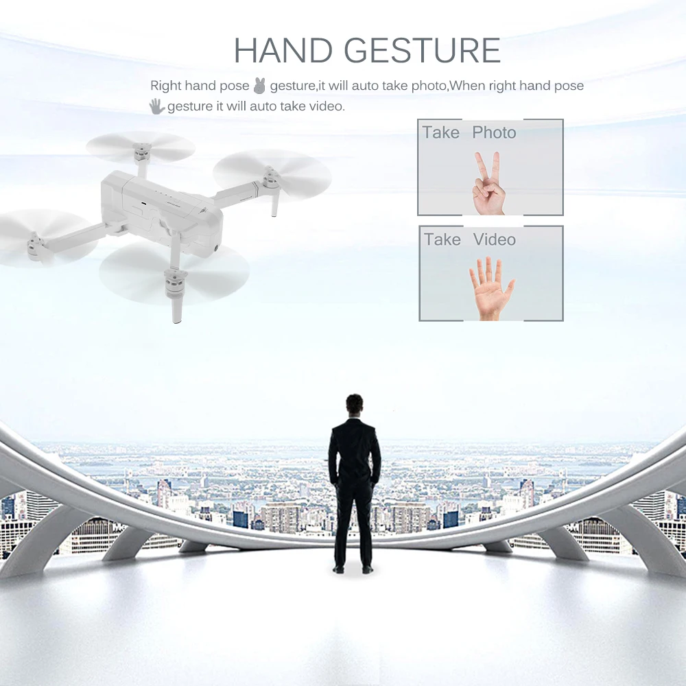 SJRC F11 gps 5G Wifi FPV Дрон с камерой 1080P 25 минут время полета бесщеточный мотор складной