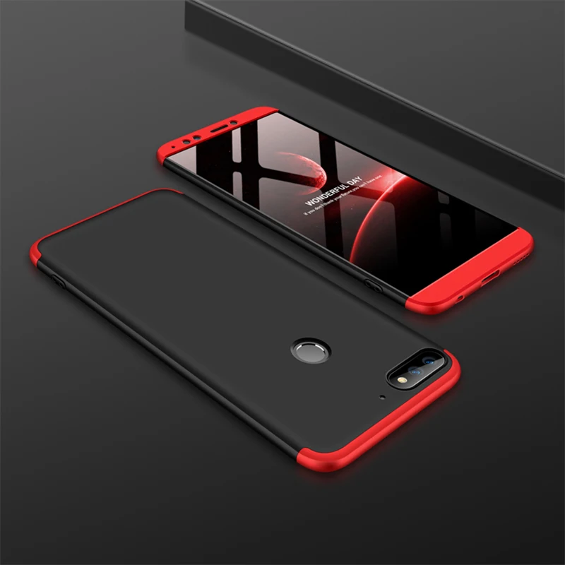 Чехол для huawei Y6 Y7 Y9 Prime 2018 Fundas 360 полная защита тела телефон задняя крышка 2019 Nova 2