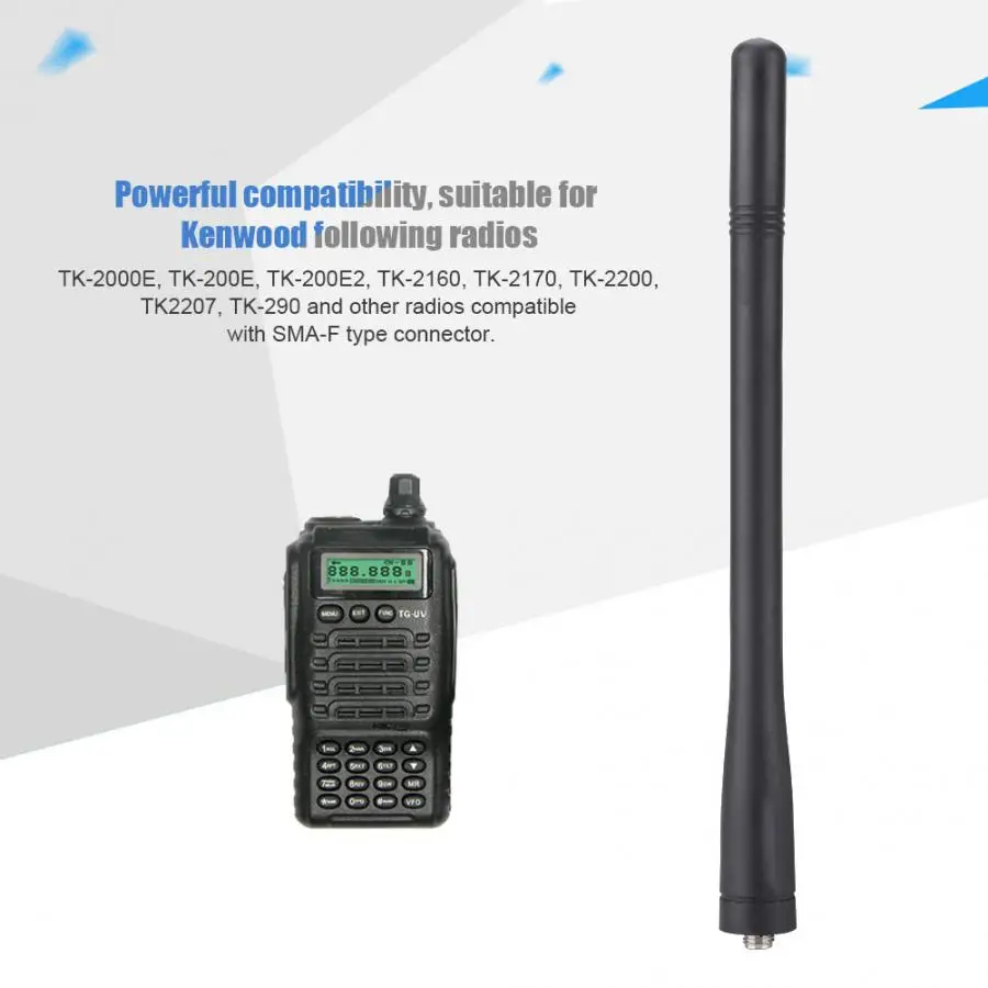 KRA-26 антенна VHF 136-174 МГц для Kenwood радио TK-2000E TK-200E TK-2160 TK-2170 TK-2200 антенна УКВ, СКВ