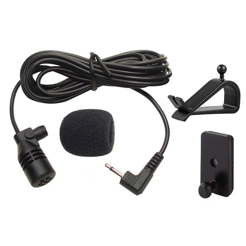 Durable 3M 2.5mm Bluetooth External Microphone For Car Pioneer Stereos Radio Receiver | Мобильные телефоны и аксессуары