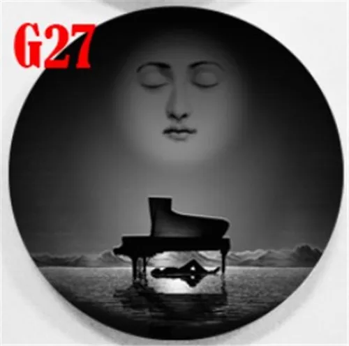 27 Италия Милан креативная узор rosenthal Piero fornasetti пластины керамика стене висит украшение фоновая панель для искусства номерной знак - Цвет: 27