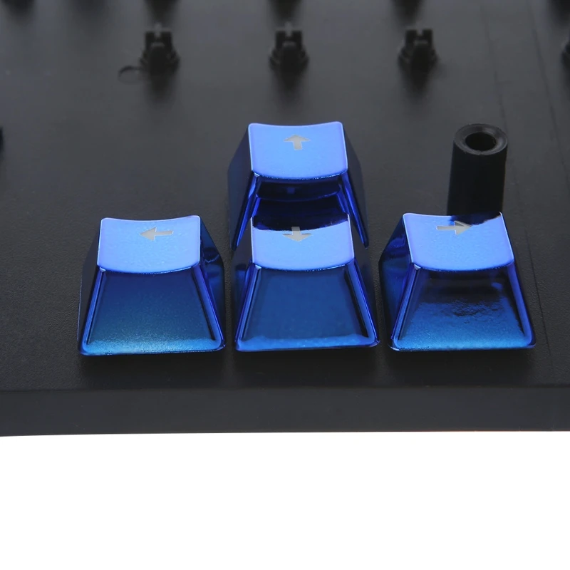 Металлическое покрытие PBT DIY 12 Keycaps для механической клавиатуры с keycap