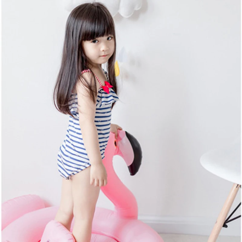 Детский купальный костюм для маленьких девочек леопардовый комплект бикини с