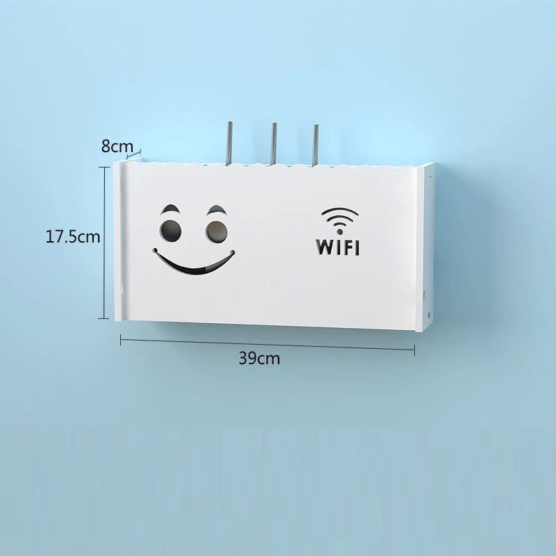 Маршрутизатор приема Экранирование Wi-Fi украшение гостиной коробка ТВ-приставка для хранения гнездо крышка шкафа полка вешалка стойка - Цвет: MODEL K