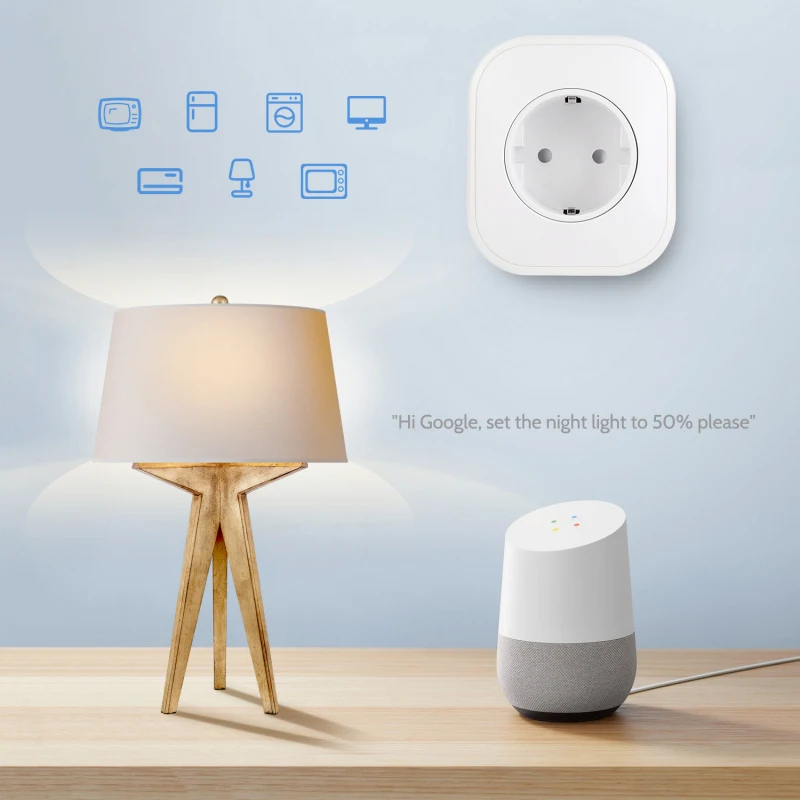 Wi-Fi умная розетка 10А ЕС Великобритания вилка мобильное приложение Дистанционное управление USB умный голосовой переключатель синхронизации работа для Amazon Alexa Google Home IFTTT