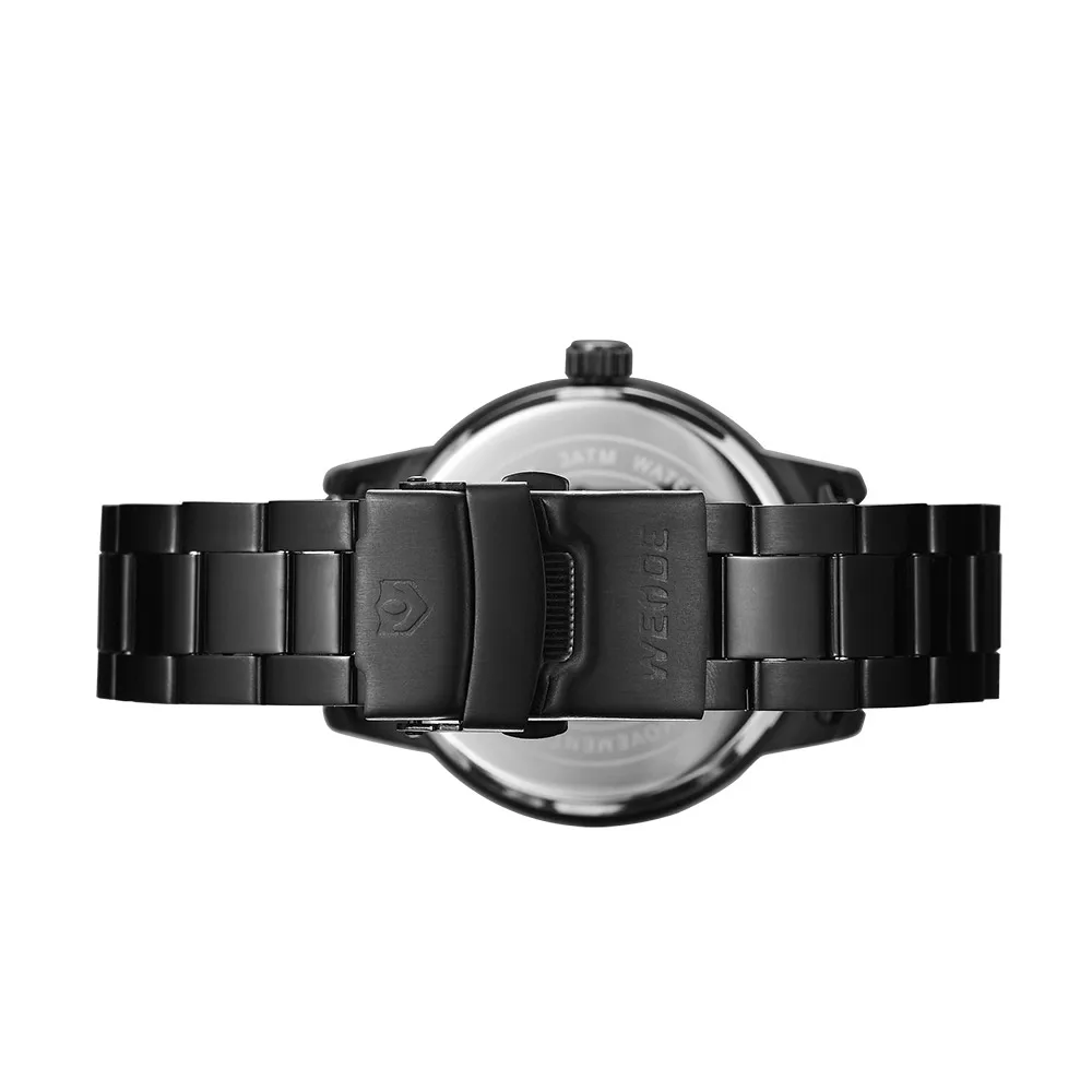 WEIDE Модные нержавеющая сталь мужские часы best Роскошные Брендовые Часы automatico для