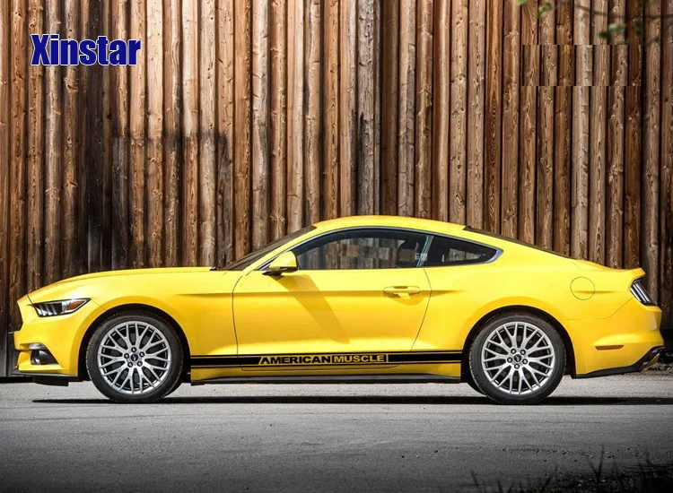 Автомобильная боковая наклейка для Ford Mustang 2 шт.|Наклейки на автомобиль| |
