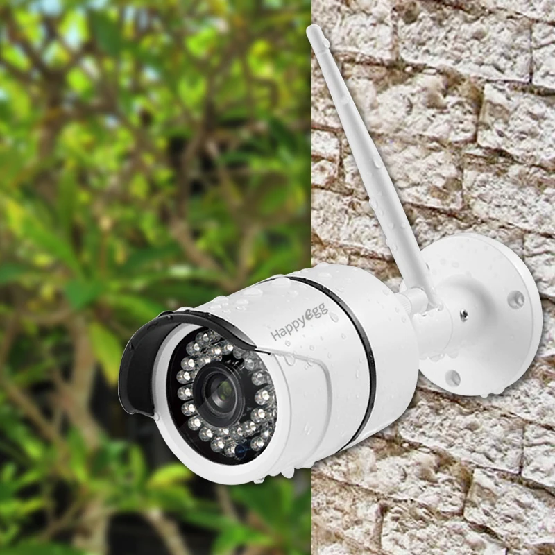 H 754GA 30fps 1080 P 2.0MP Пуля безопасности Камеры Скрытого видеонаблюдения Wereless Wi Fi IP CCTV