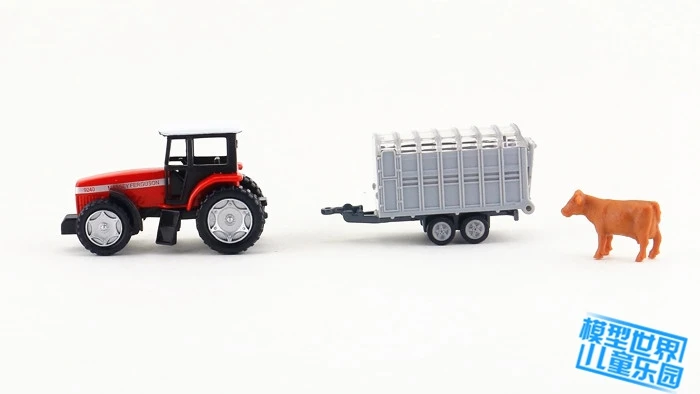 SIKU 1640/DieCast Metal Model/Farm Tractor and livestock/German Toy Car for children's gift/Educational Collection/Small | Игрушки и