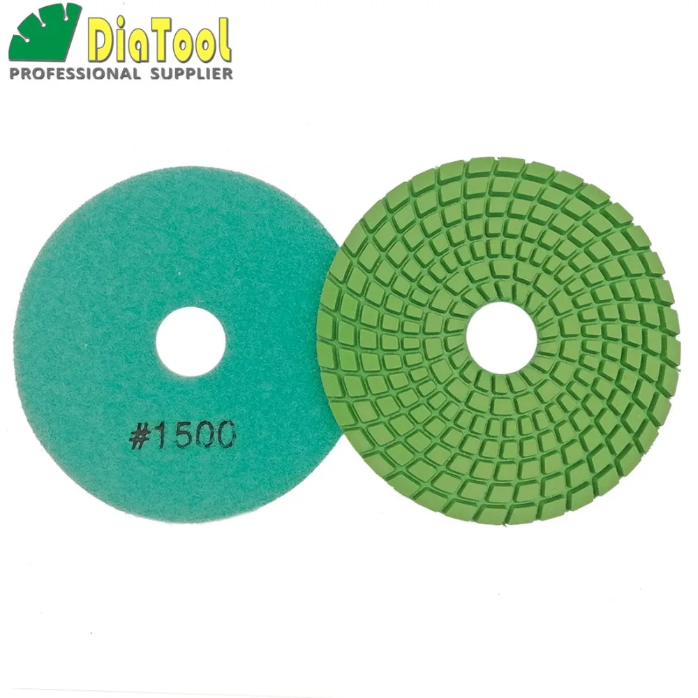 SHDIATOOL 10 шт диаметр 4 &quot/100 мм зернистость 1500 # алмазные гибкие Мокрый