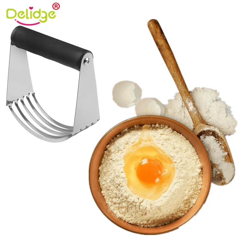 Delidge 1 шт. устройство для смешивания муки|pastry blender|cutter piestainless steel pastry |