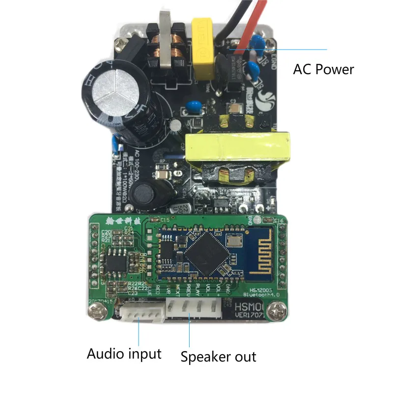Плата усилителя GHXAMP TPA3116 с Bluetooth 2*60 Вт|Усилители мощности| |