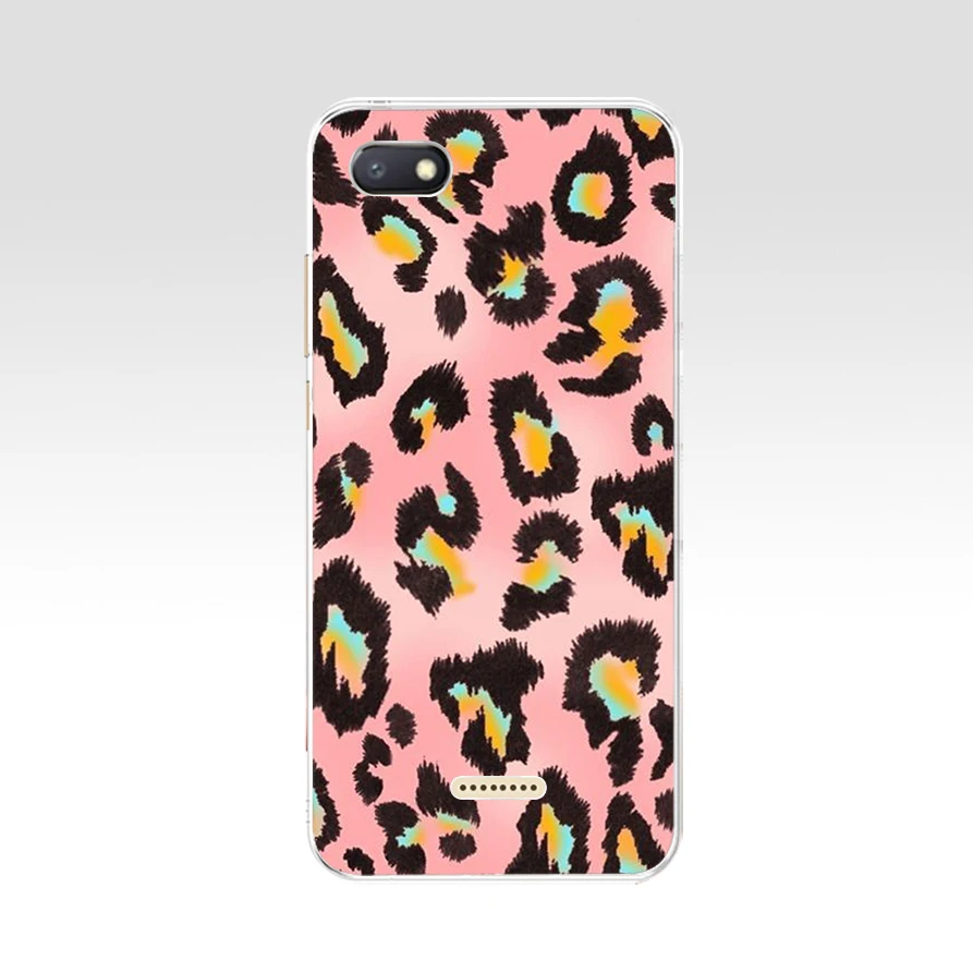 51 16 Xiaomi Redmi 6A case silicone cover 5.45" TPU Cartoon case on for Xiaomi redmi 6a redmi6a coque fundas phone bumper housing - Цвет: 51