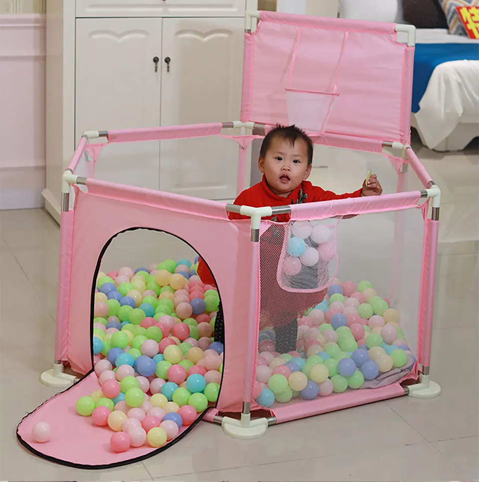 IMBABY маленьких ограждение для детского манежа складной защитный барьер для Возраст до 6 лет детей манеж Ткань Оксфорд Игровая палатка барьер для младенцев