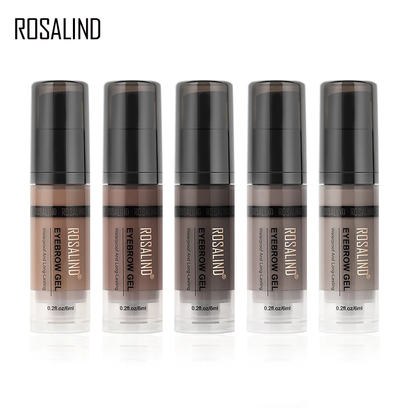 Гель карандаш для бровей ROSALIND набор прозрачная водостойкая косметика